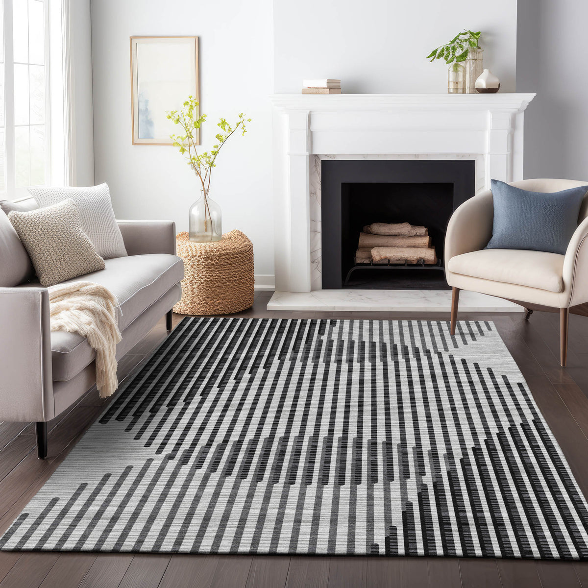 addison chantille acn1001 gray rug
