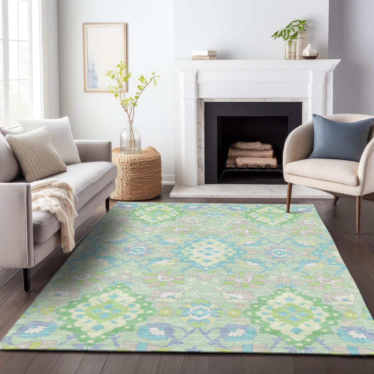 addison chantille acn1002 mint rug
