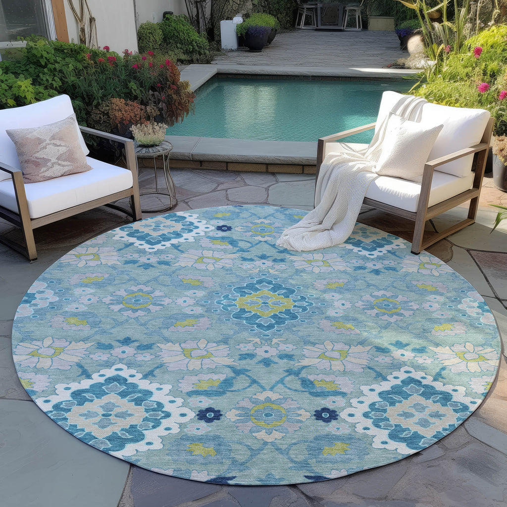 addison chantille acn1002 teal rug