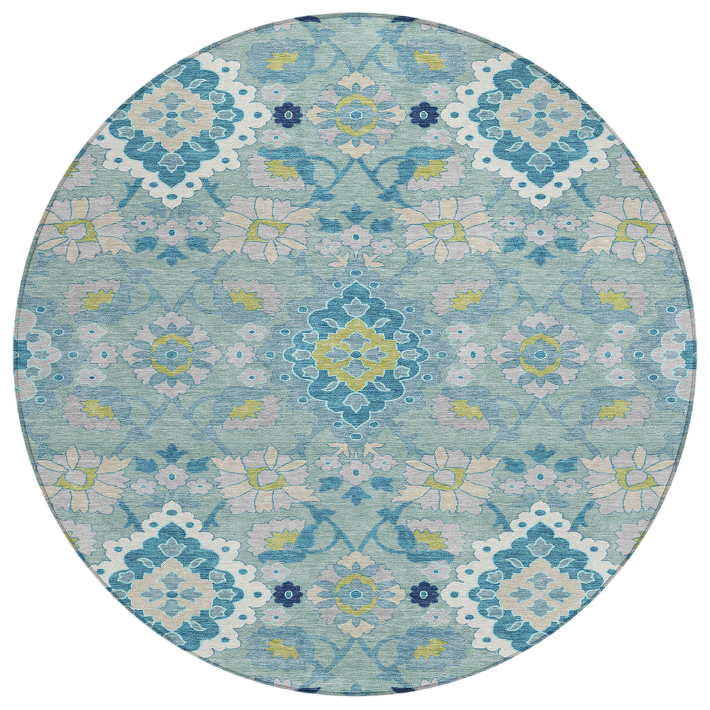 addison chantille acn1002 teal rug