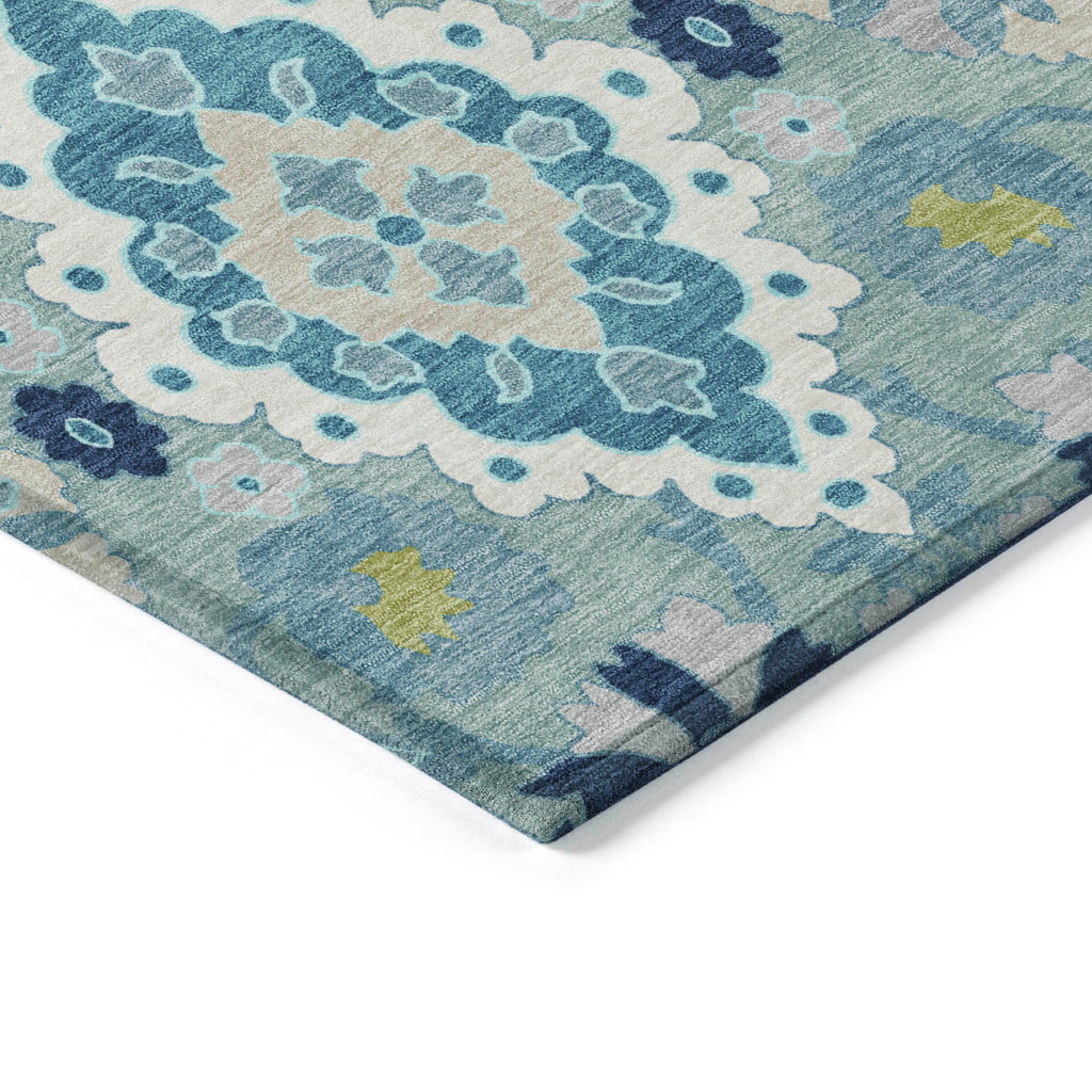 addison chantille acn1002 teal rug