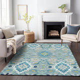 addison chantille acn1002 teal rug