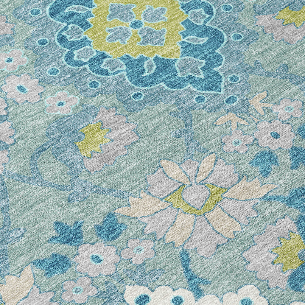 addison chantille acn1002 teal rug