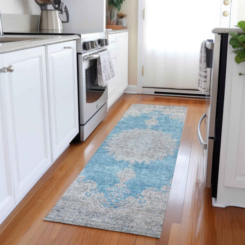 addison chantille acn1003 teal rug