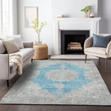 addison chantille acn1003 teal rug