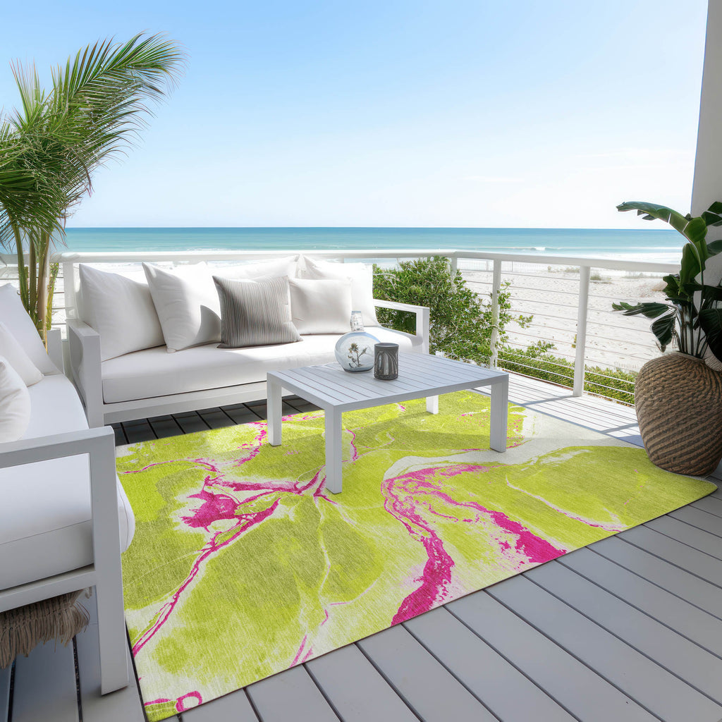 addison chantille acn1005 lime rug