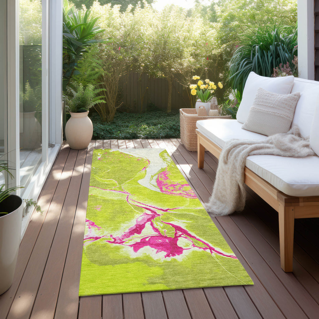 addison chantille acn1005 lime rug