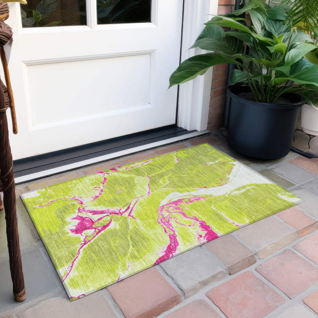 addison chantille acn1005 lime rug