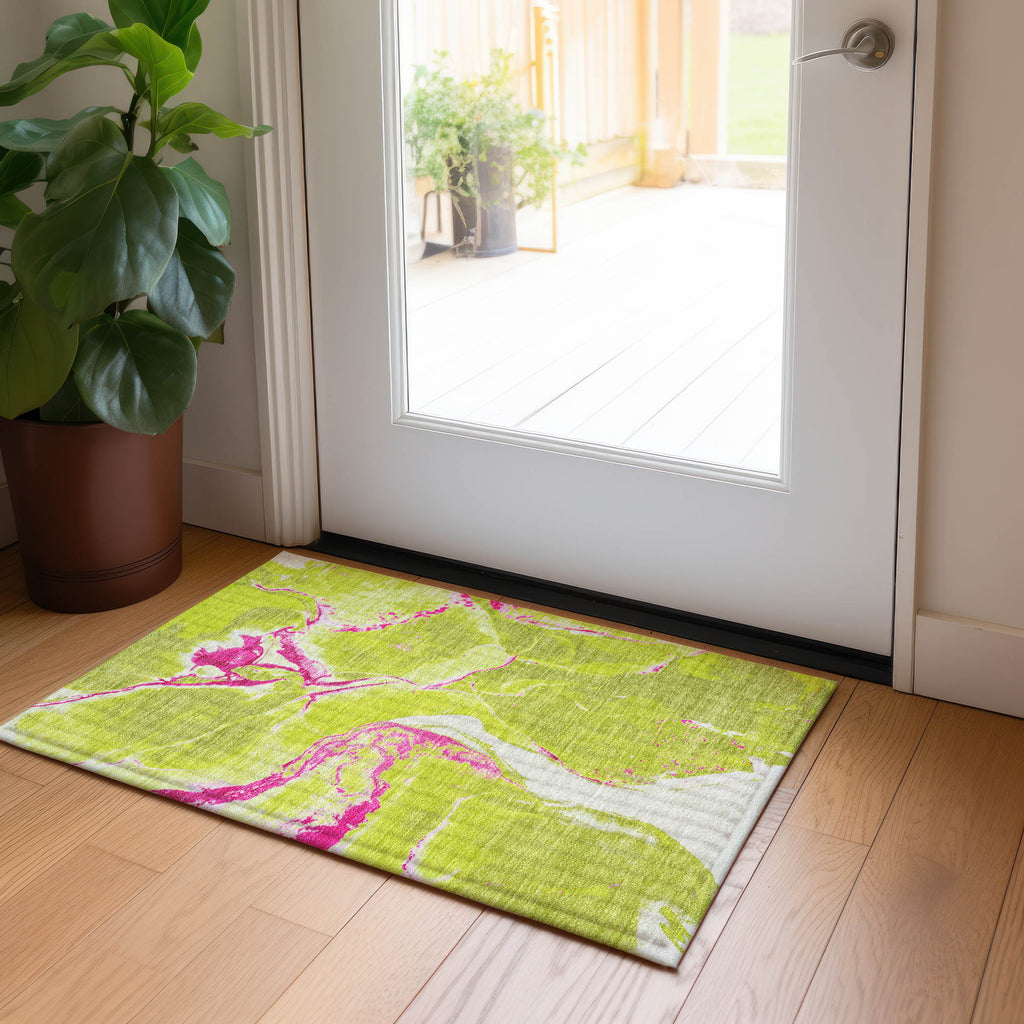 addison chantille acn1005 lime rug