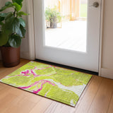 addison chantille acn1005 lime rug