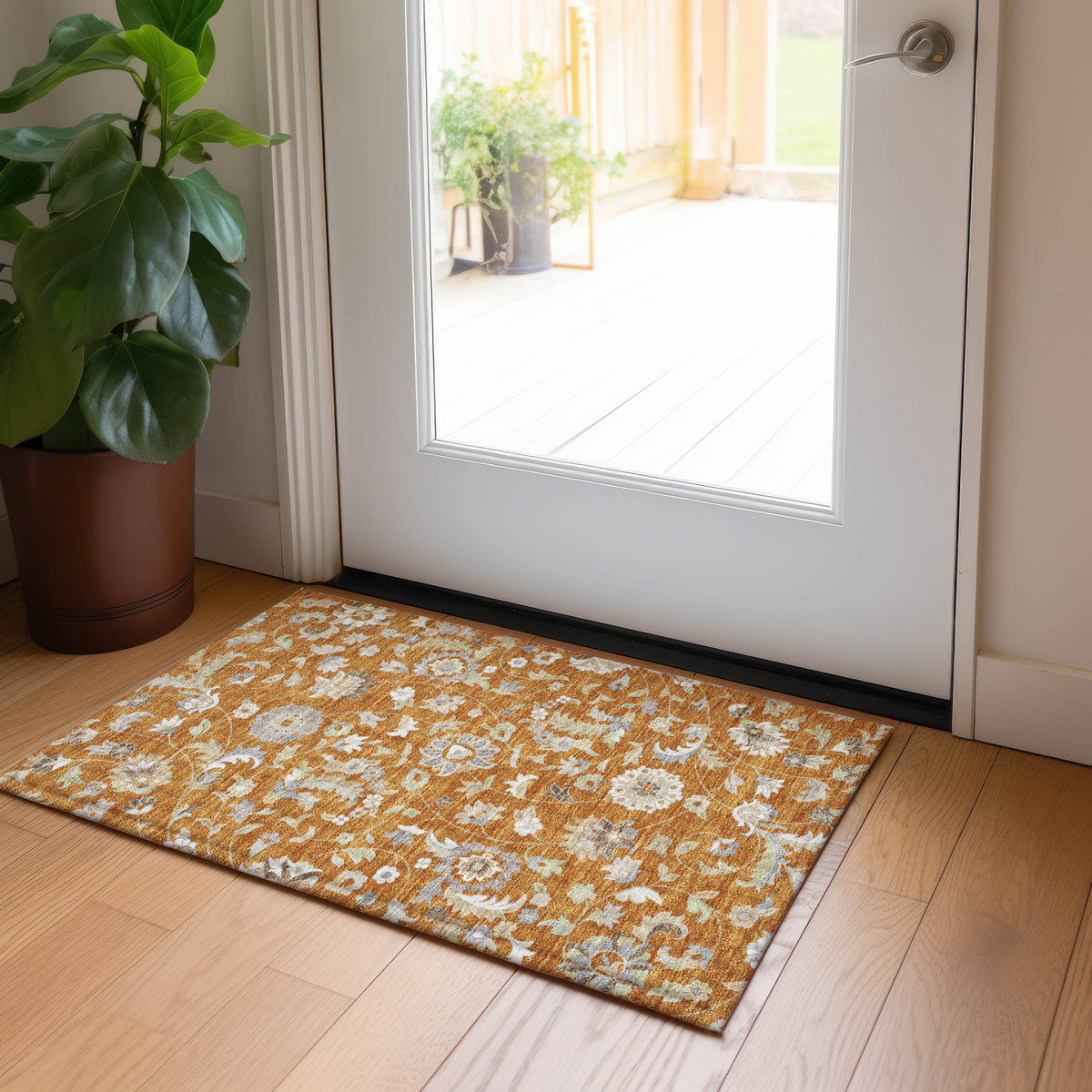 addison chantille acn1006 paprika rug
