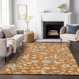 addison chantille acn1006 paprika rug