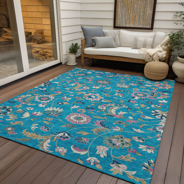 addison chantille acn1006 teal rug
