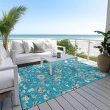 addison chantille acn1006 teal rug