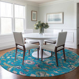 addison chantille acn1006 teal rug