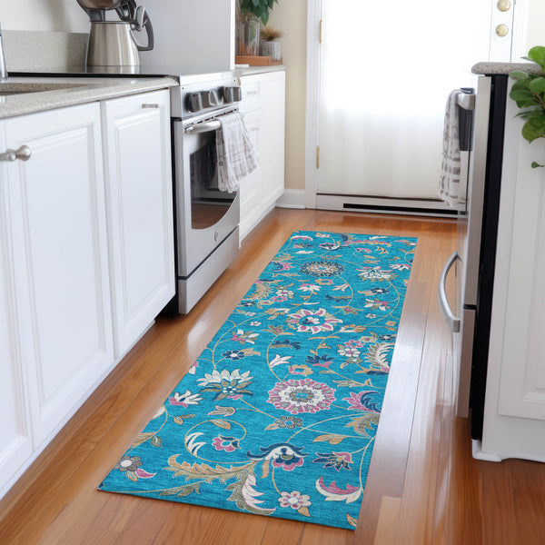 addison chantille acn1006 teal rug