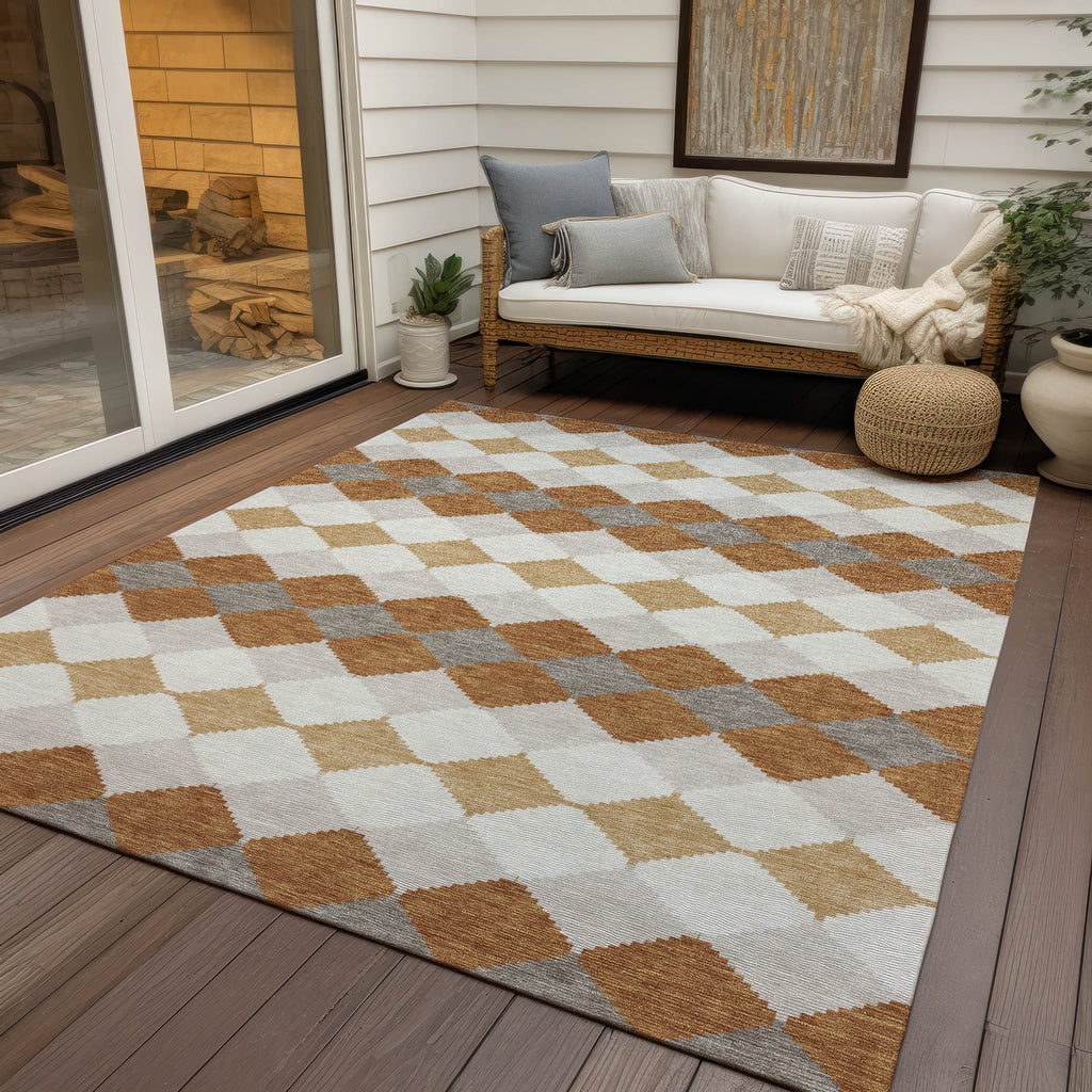 addison chantille acn1007 copper rug