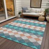 addison chantille acn1007 teal rug