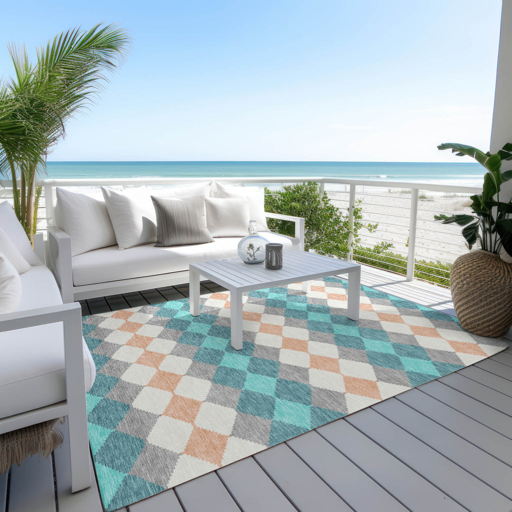 addison chantille acn1007 teal rug
