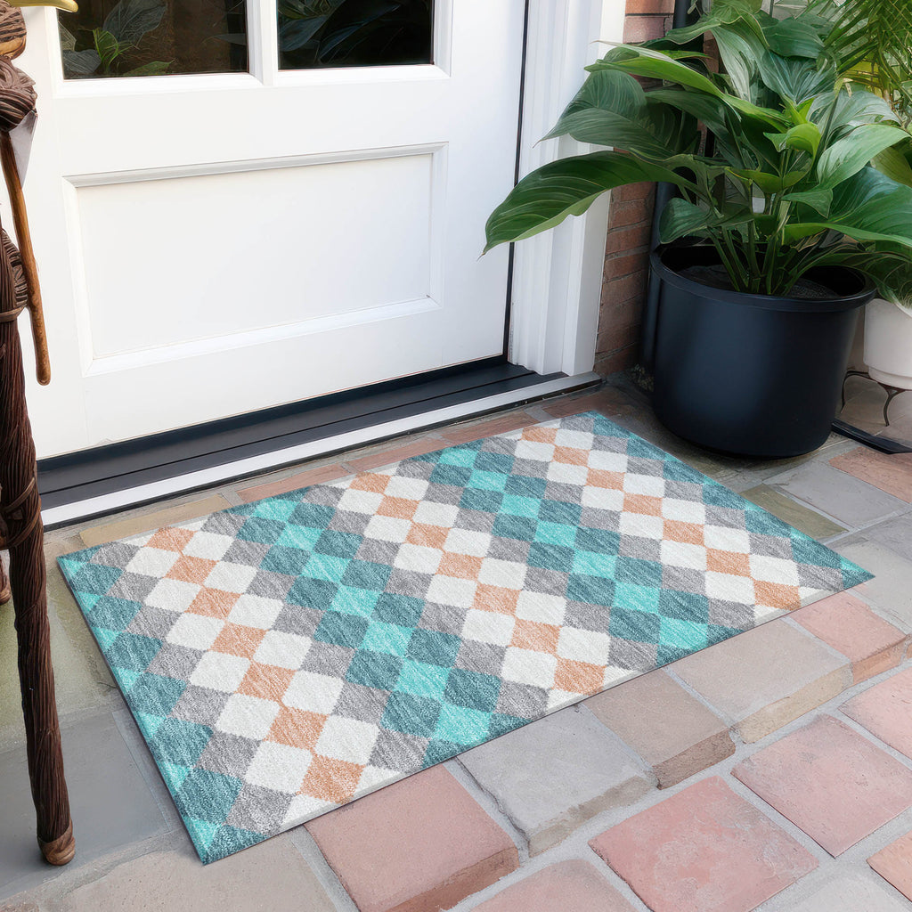 addison chantille acn1007 teal rug