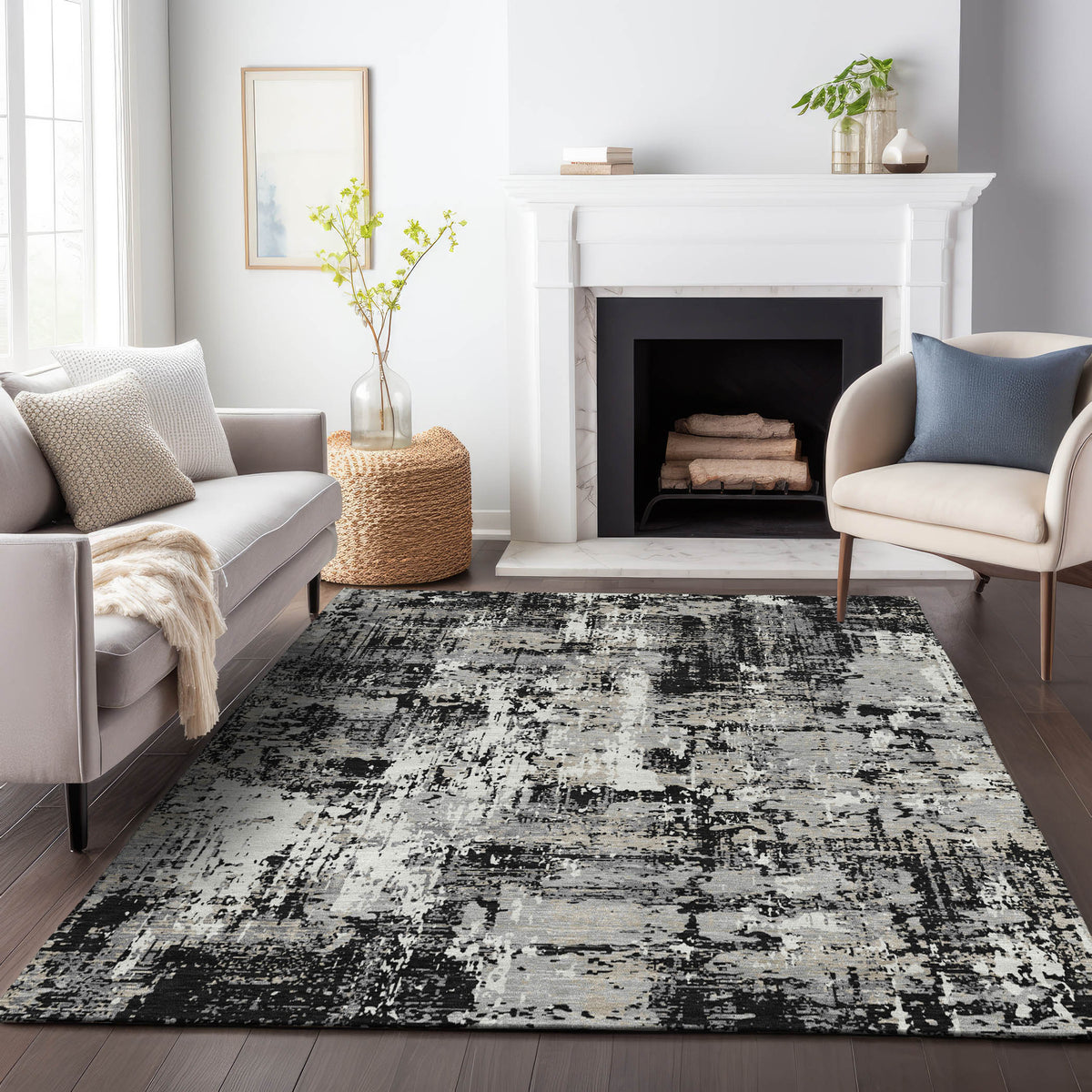 addison chantille acn1008 black rug
