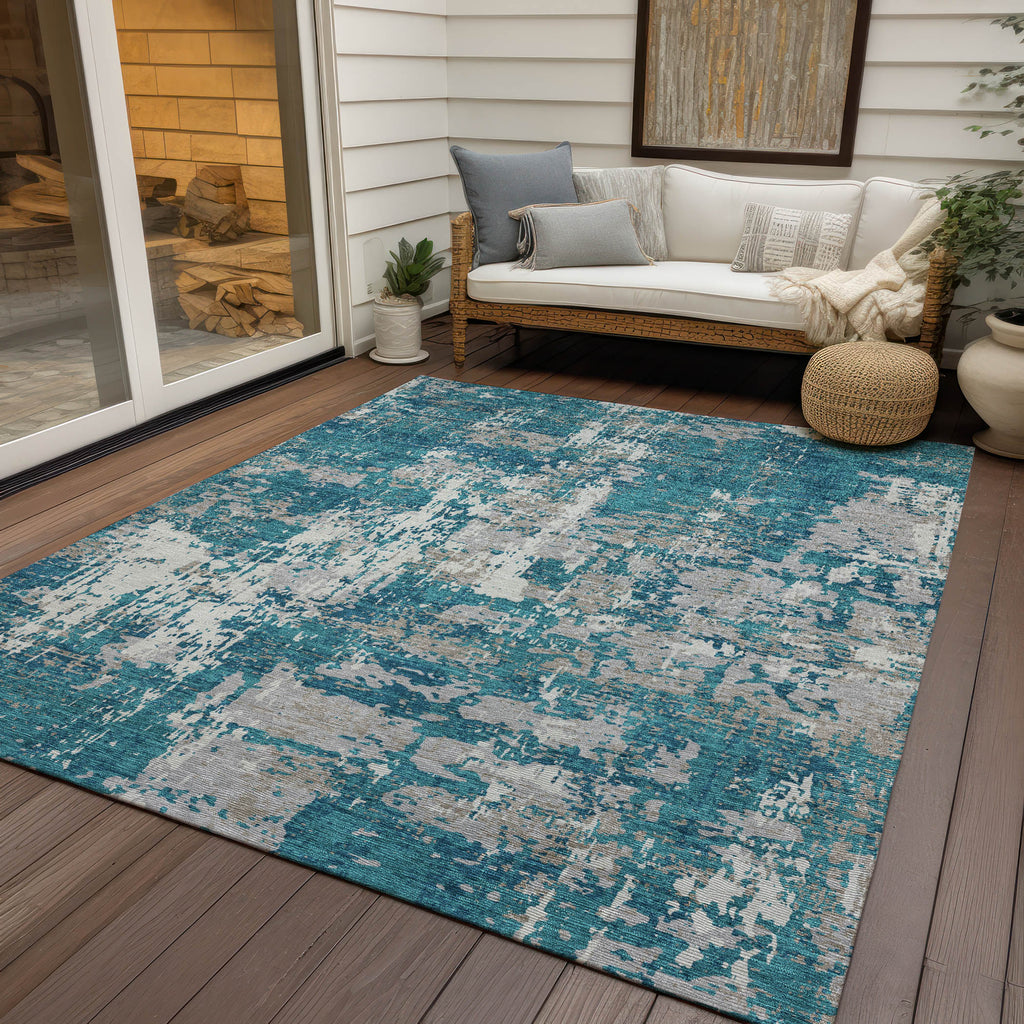 addison chantille acn1008 teal rug