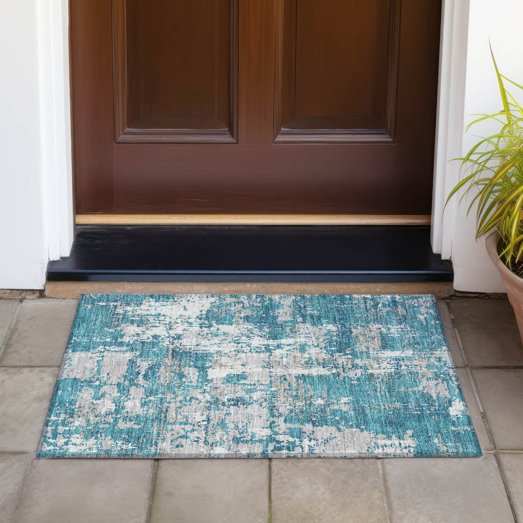 addison chantille acn1008 teal rug