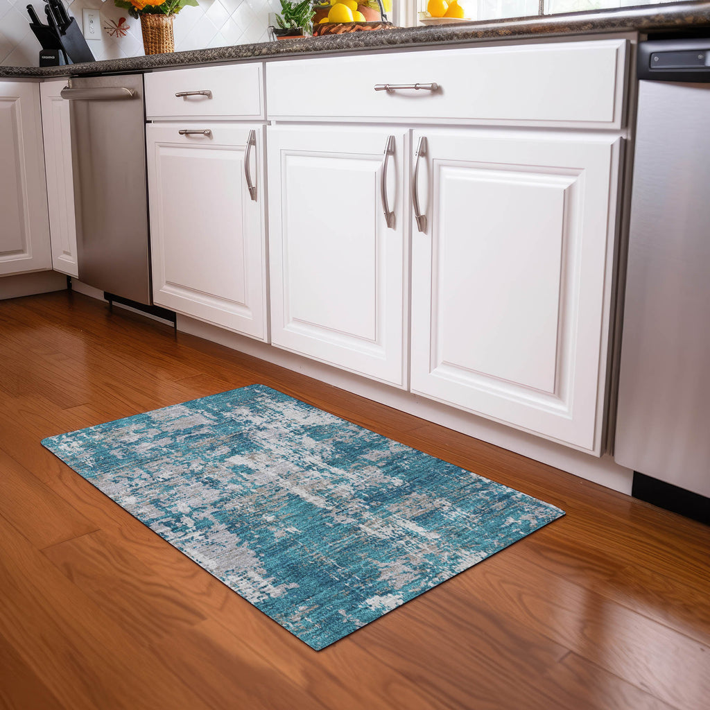 addison chantille acn1008 teal rug