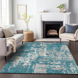 addison chantille acn1008 teal rug