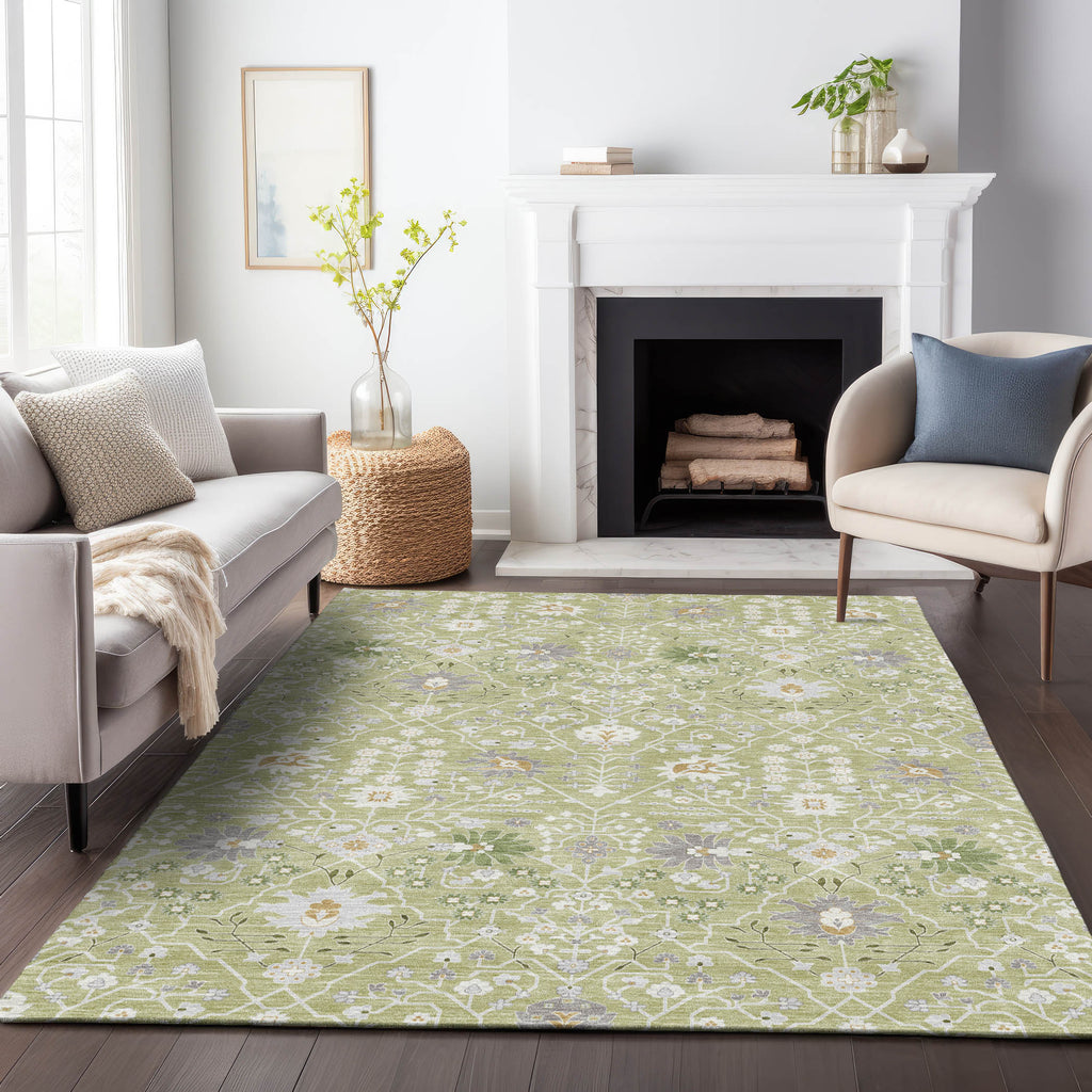 addison chantille acn1009 aloe rug