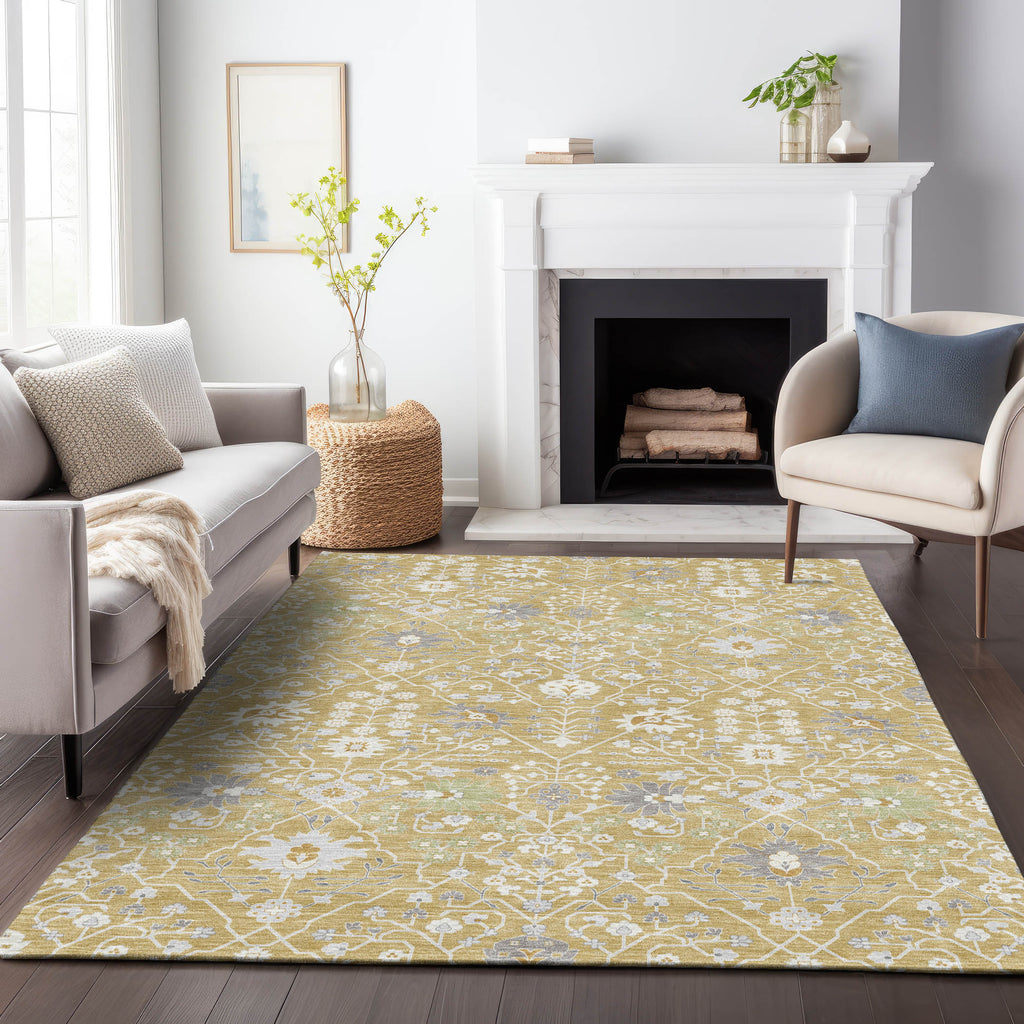 addison chantille acn1009 gold rug