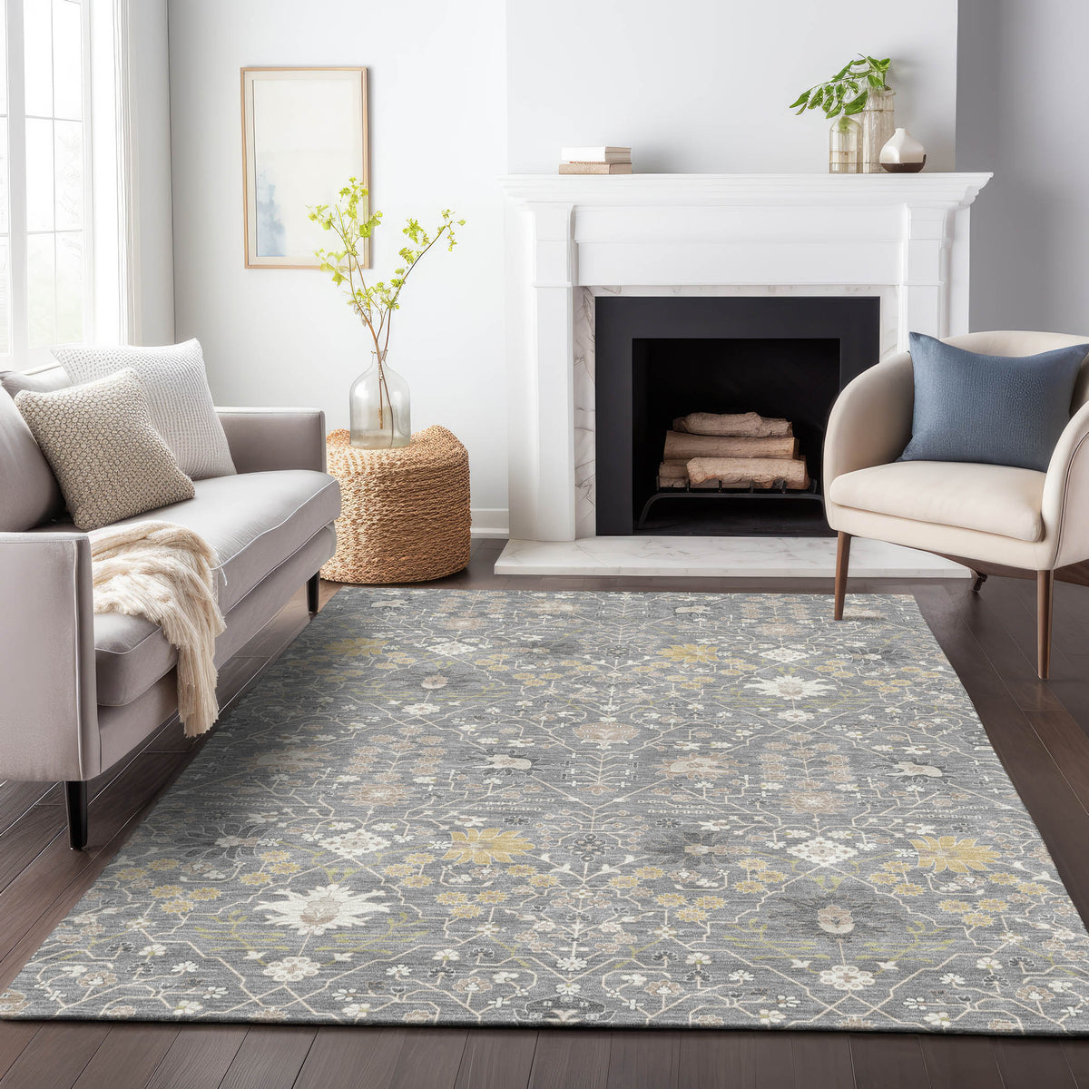 addison chantille acn1009 gray rug