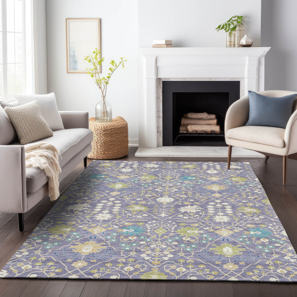 addison chantille acn1009 lavender rug