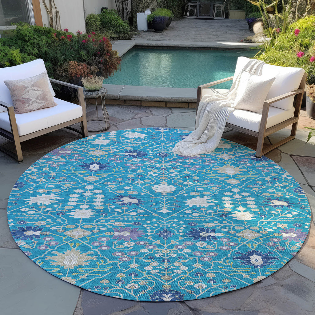 addison chantille acn1009 teal rug
