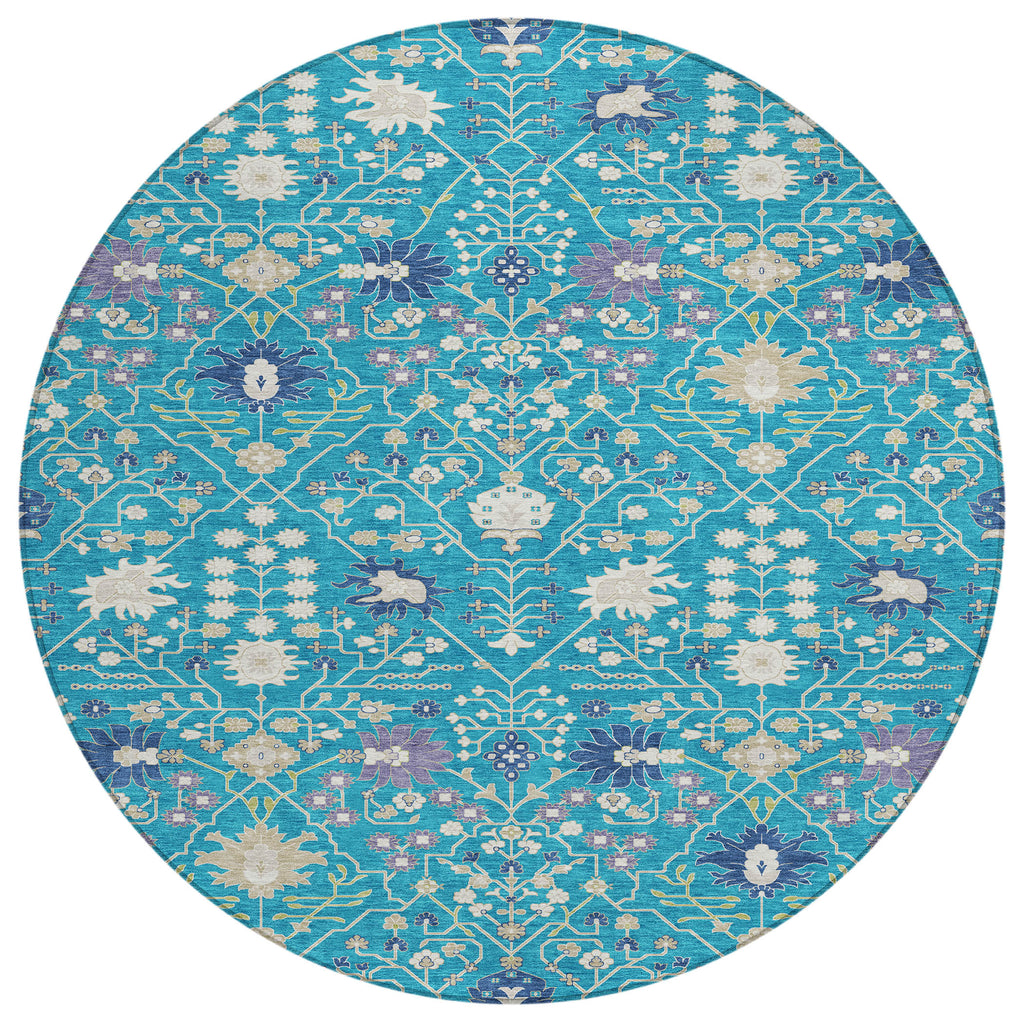 addison chantille acn1009 teal rug