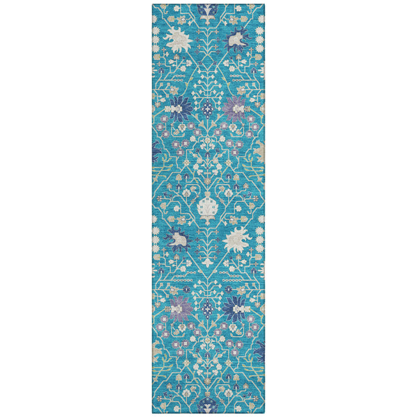 addison chantille acn1009 teal rug