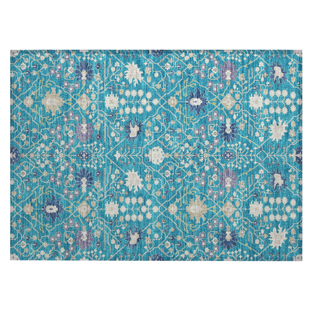 addison chantille acn1009 teal rug