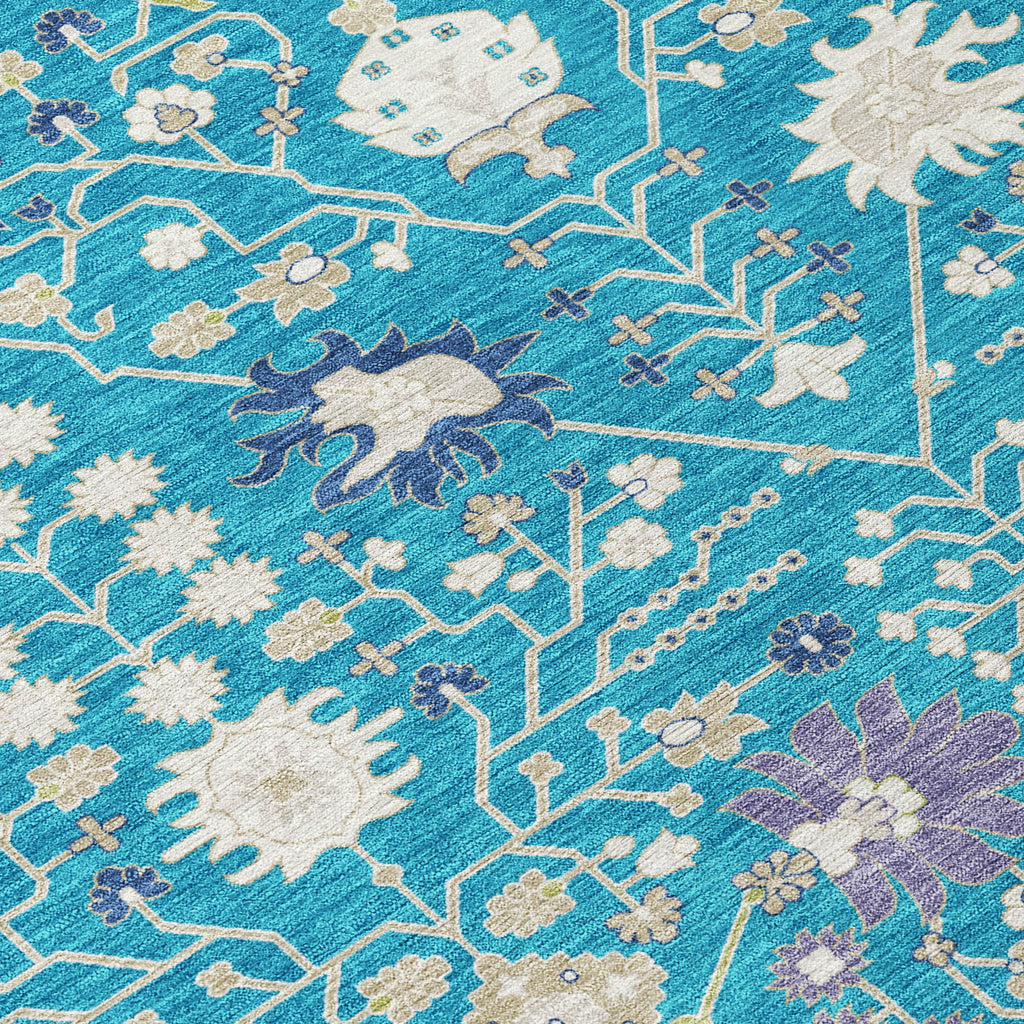 addison chantille acn1009 teal rug