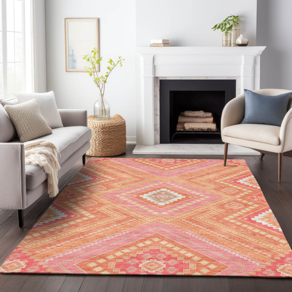 addison chantille acn1010 coral rug