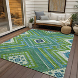 addison chantille acn1010 lime rug