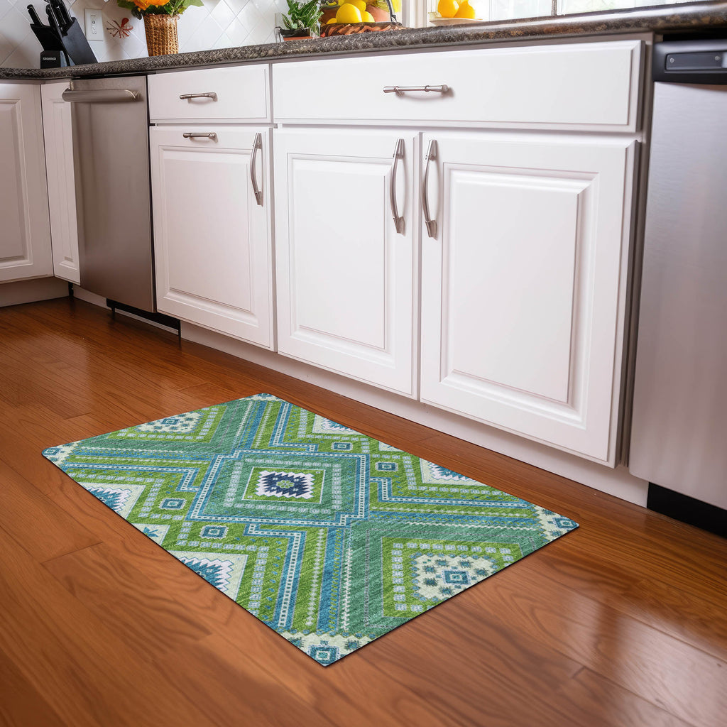 addison chantille acn1010 lime rug