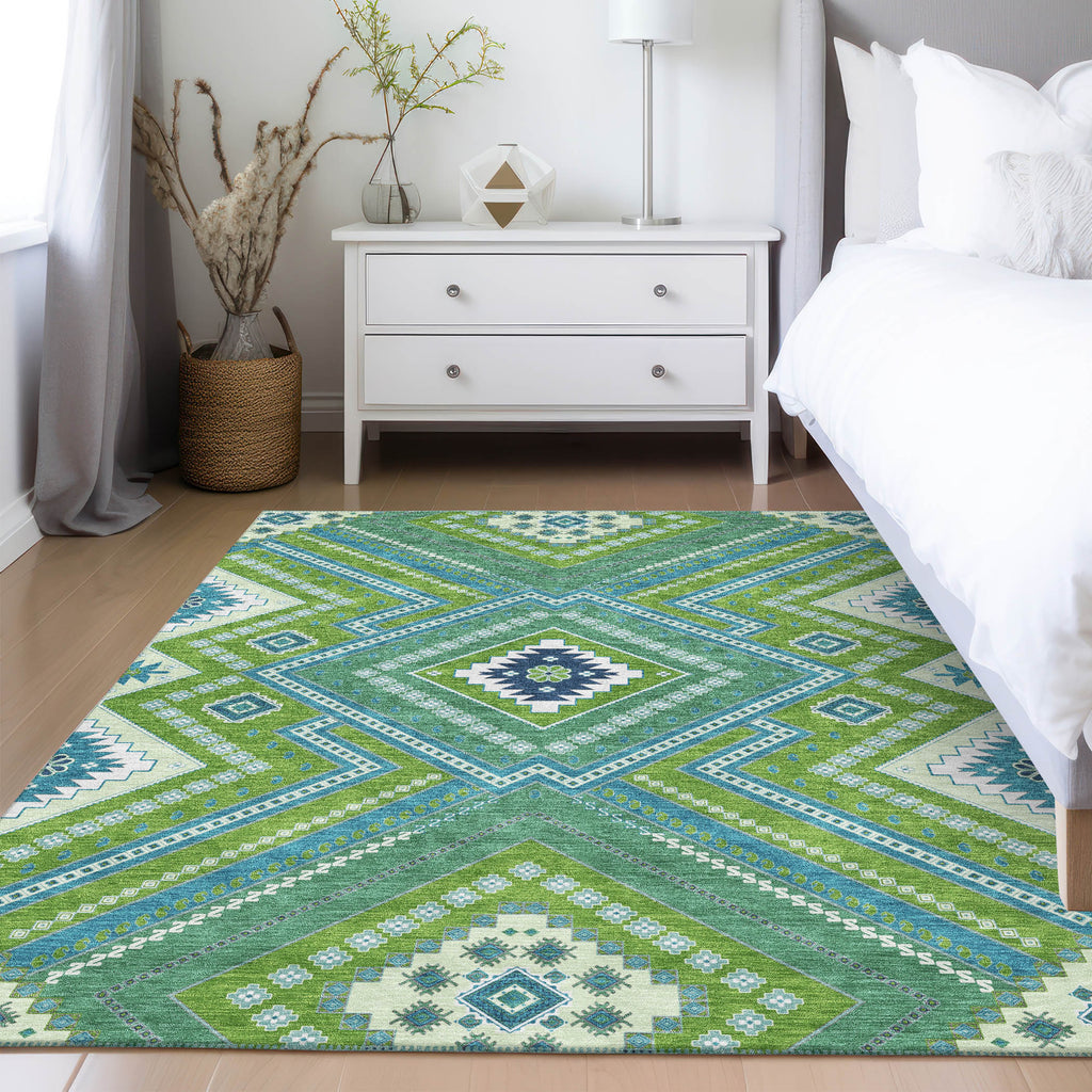 addison chantille acn1010 lime rug