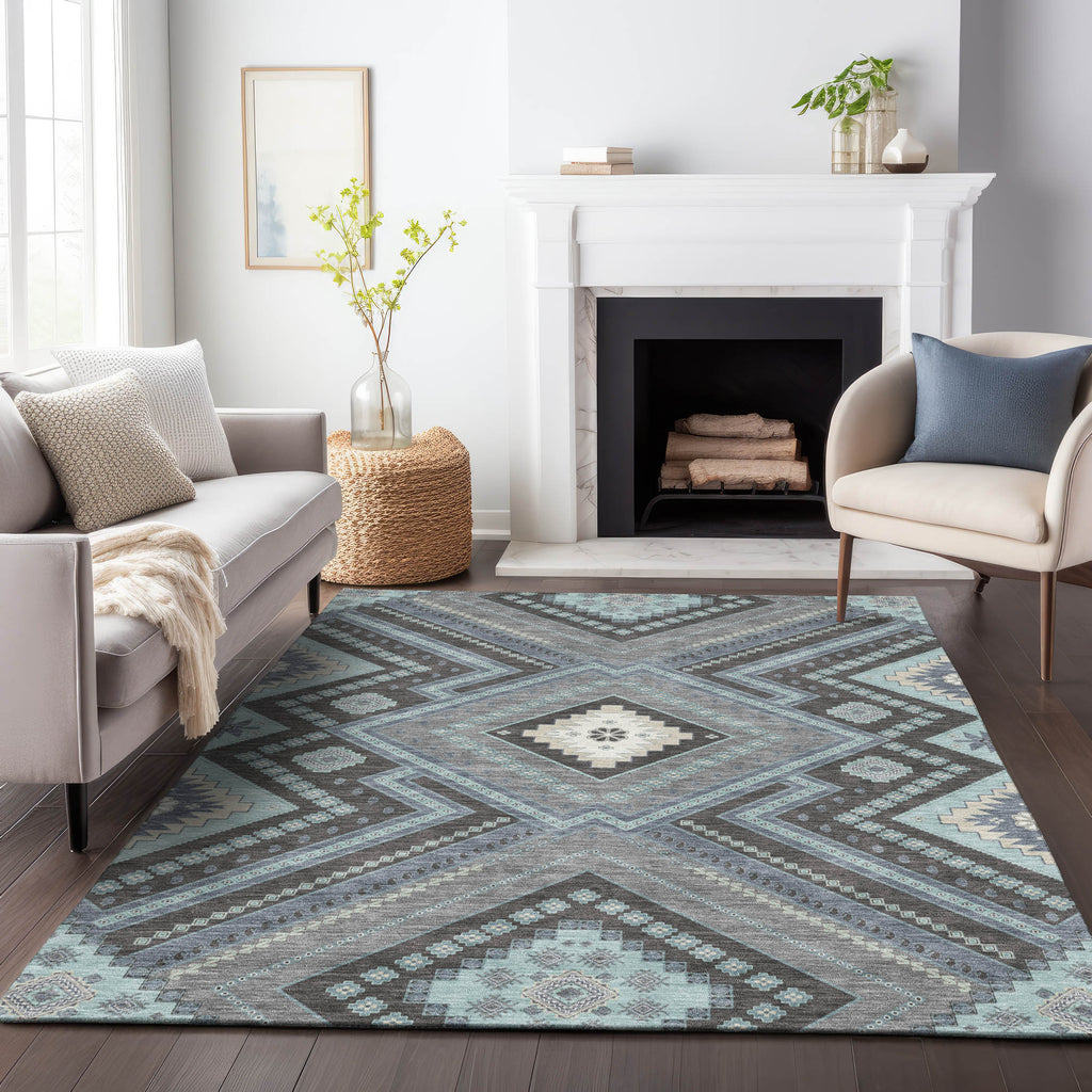 addison chantille acn1010 pewter rug