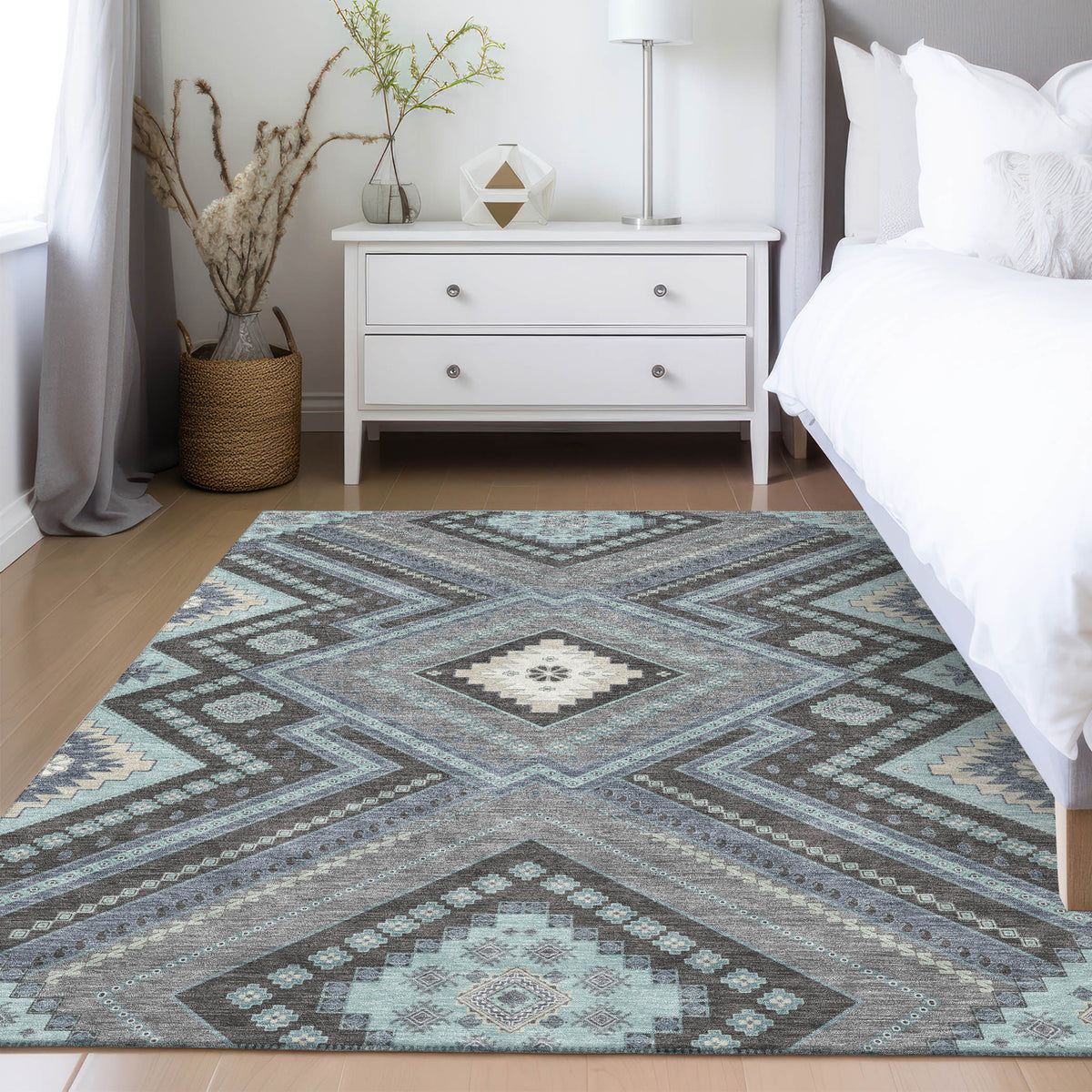 addison chantille acn1010 pewter rug