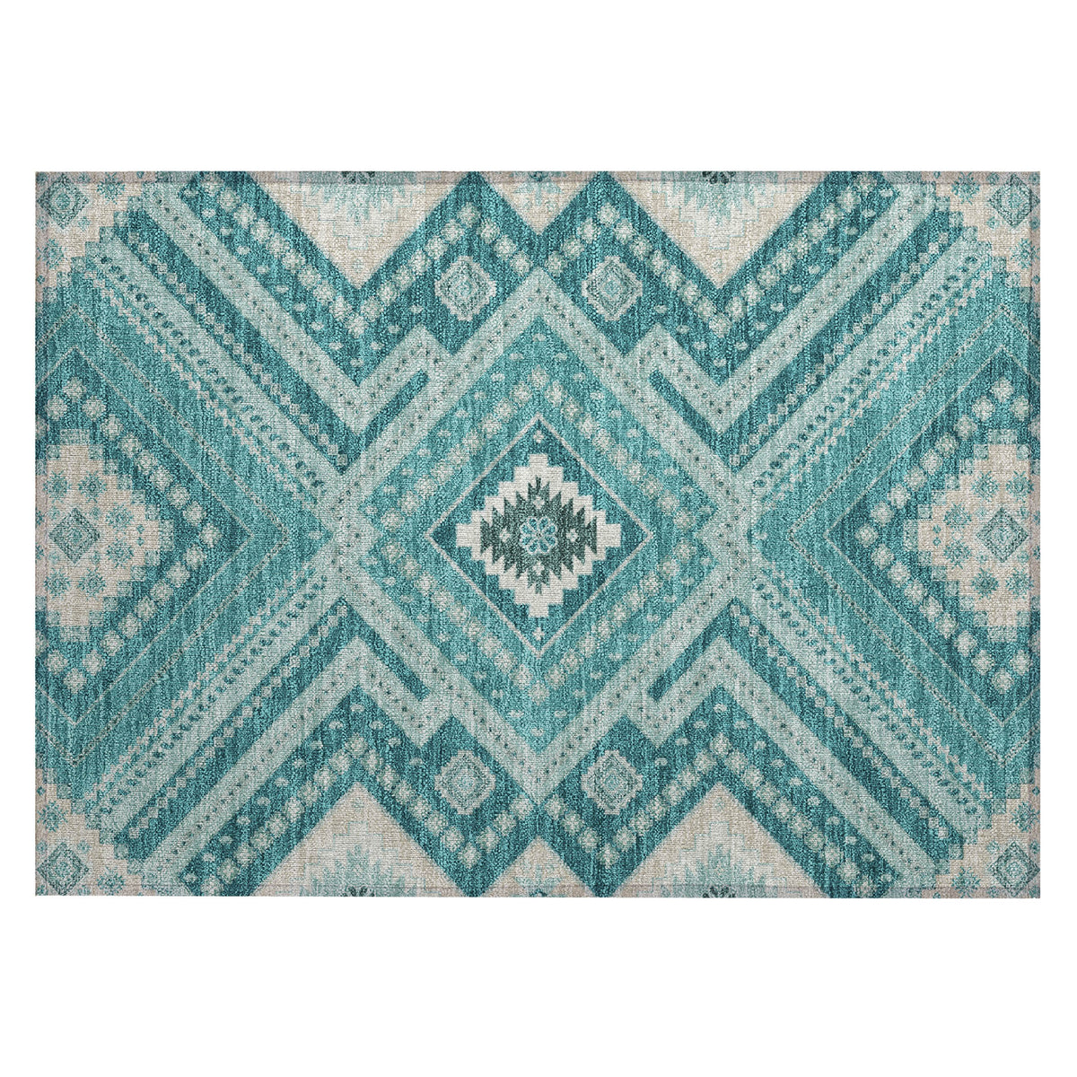 addison chantille acn1010 teal rug
