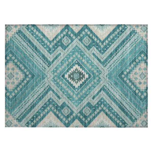 addison chantille acn1010 teal rug