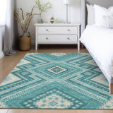addison chantille acn1010 teal rug