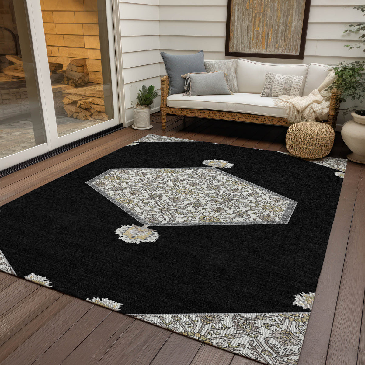 addison chantille acn1011 black rug