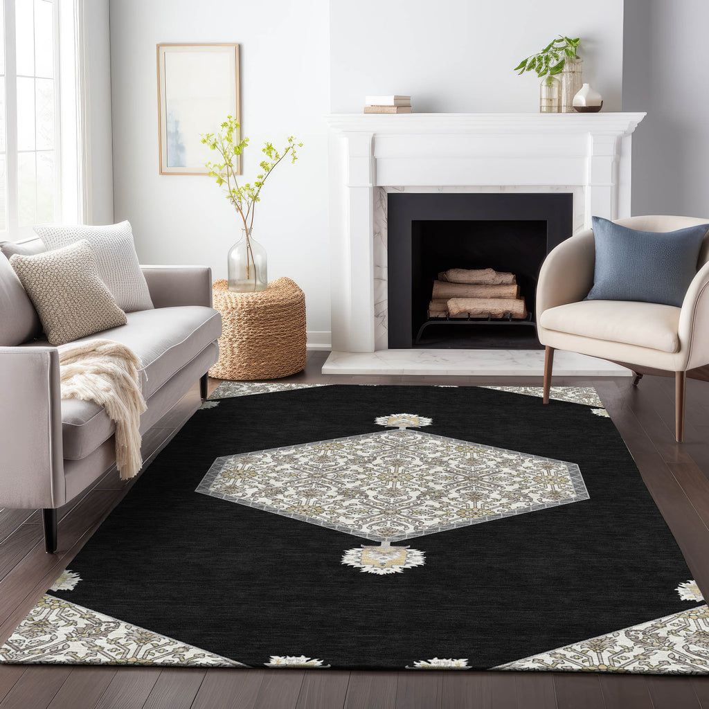 addison chantille acn1011 black rug