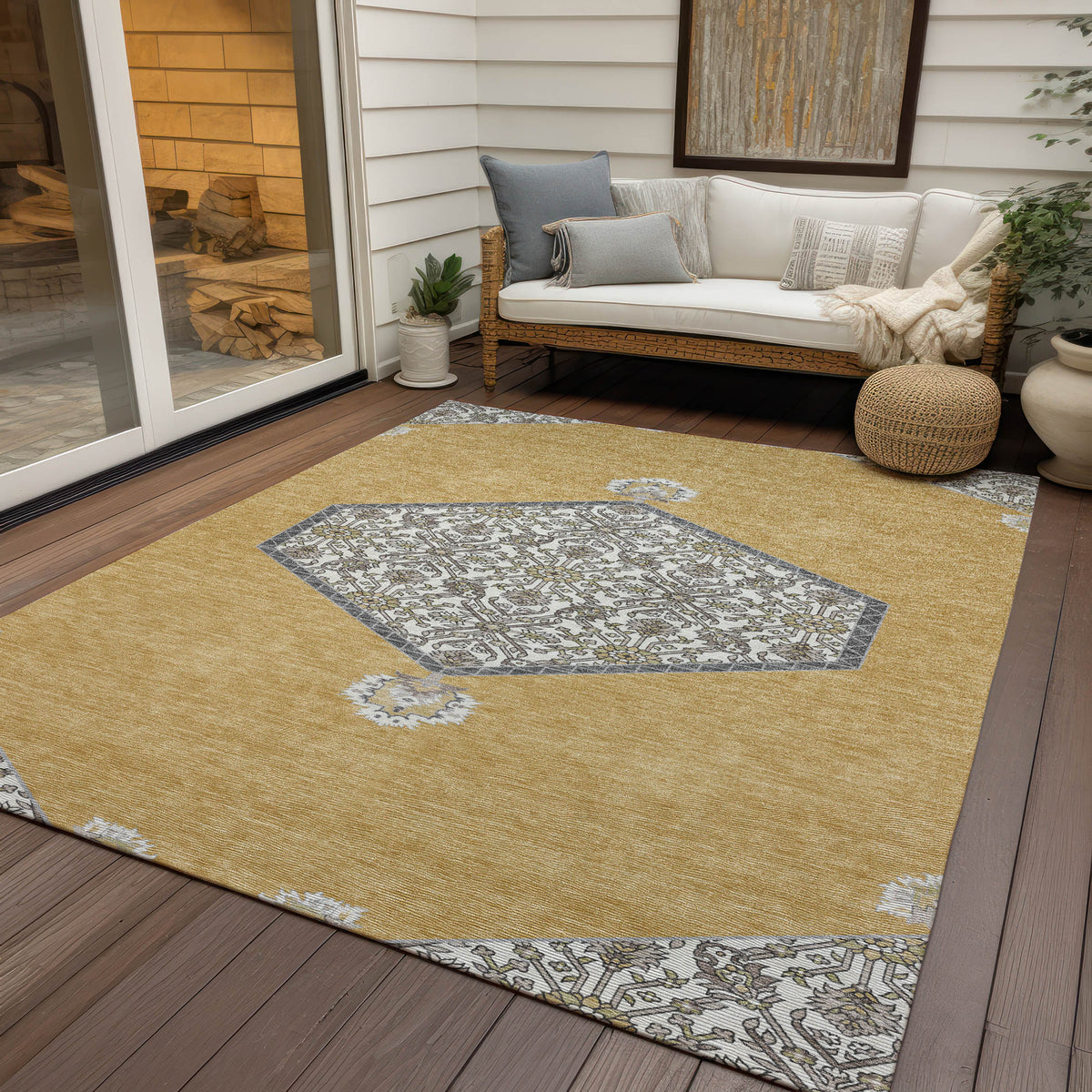 addison chantille acn1011 gold rug